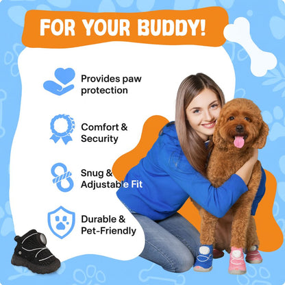 MaxyPaws Protective Dog Boots