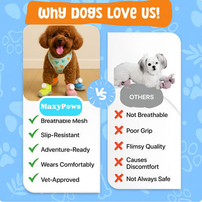 MaxyPaws Protective Dog Boots